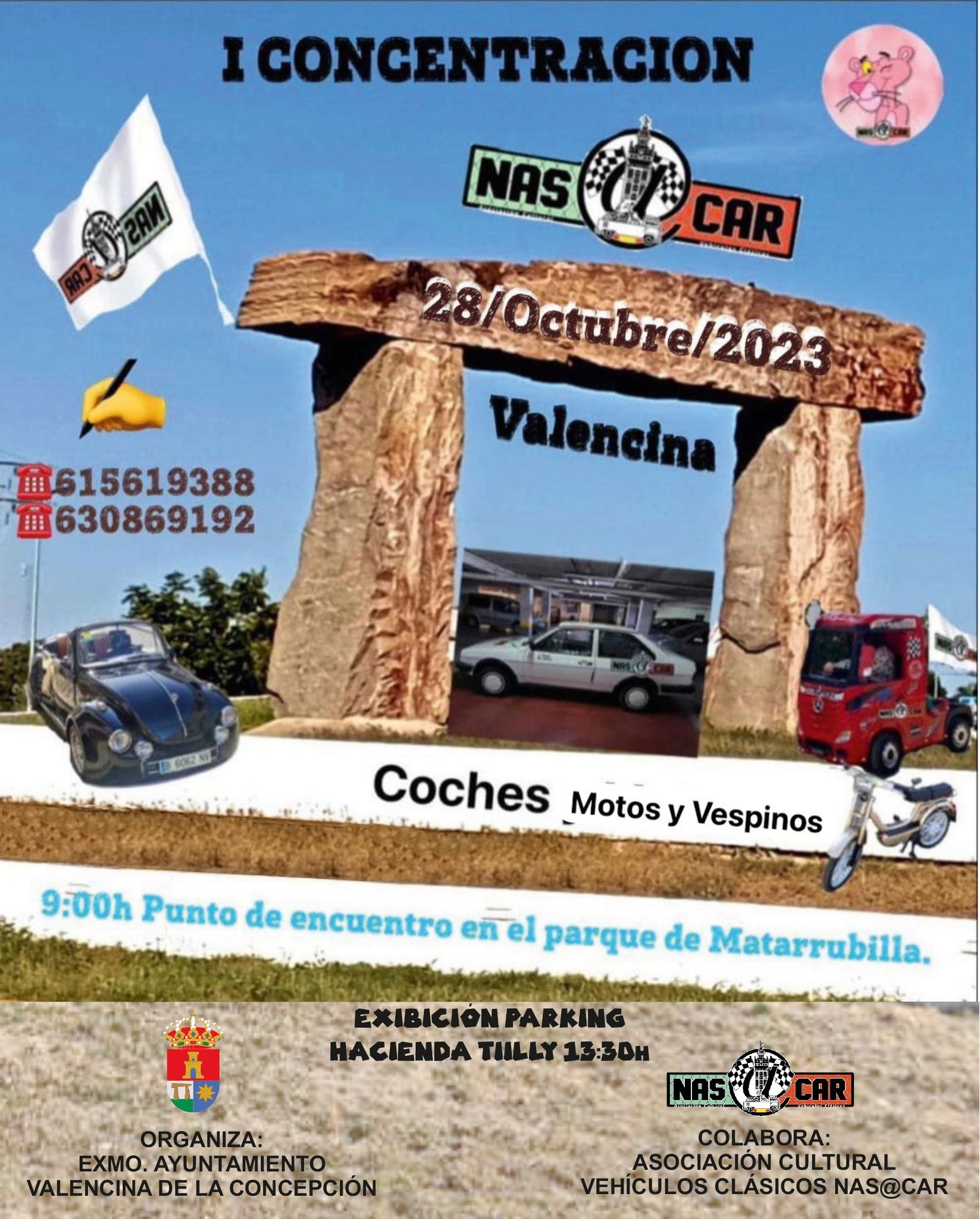 Concentración coches