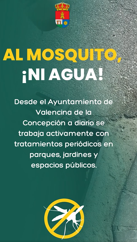 ¡Al mosquito ni agua!