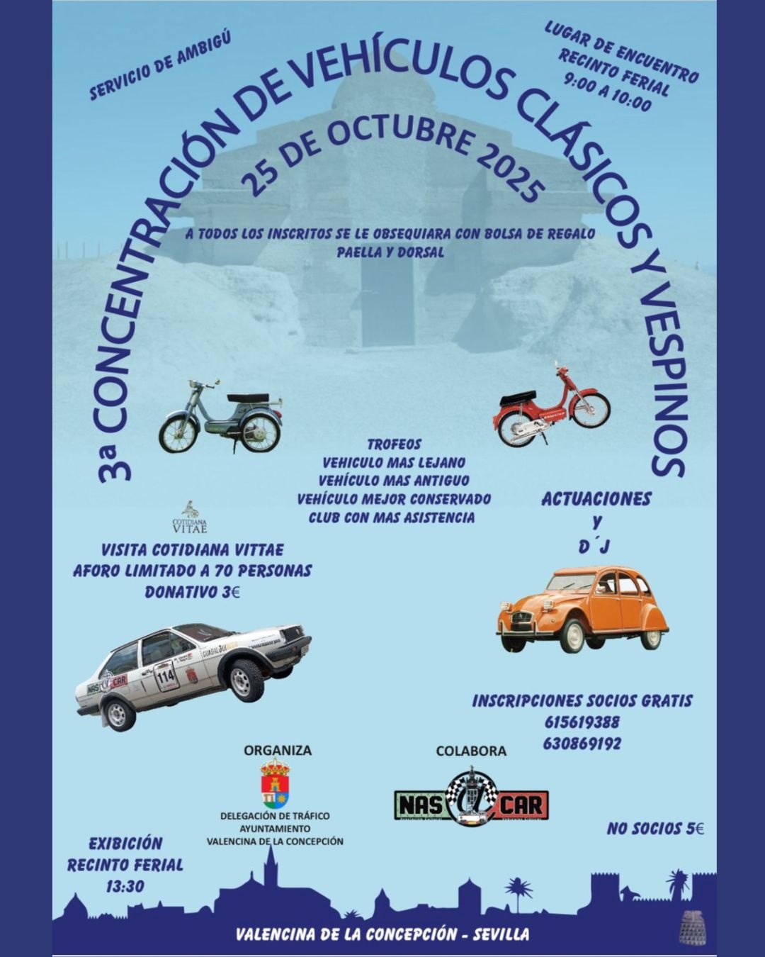 Concentracion de vehiculos clasicos