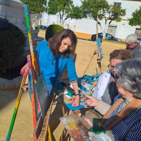 Pintura en Plaza Ntra. Sra. de la Estrella_3