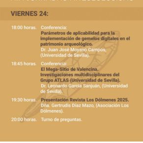 XIX Jornadas arqueológicas Viernes